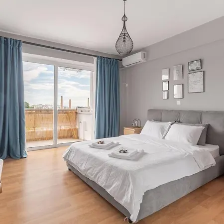 Charming Acropolis View Modern Design House 2bd